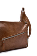 Women's Tan Long Strap Crossbody Bag | Derimod