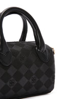 Women's Black Long Strap Printed Crossbody Bag | Derimod