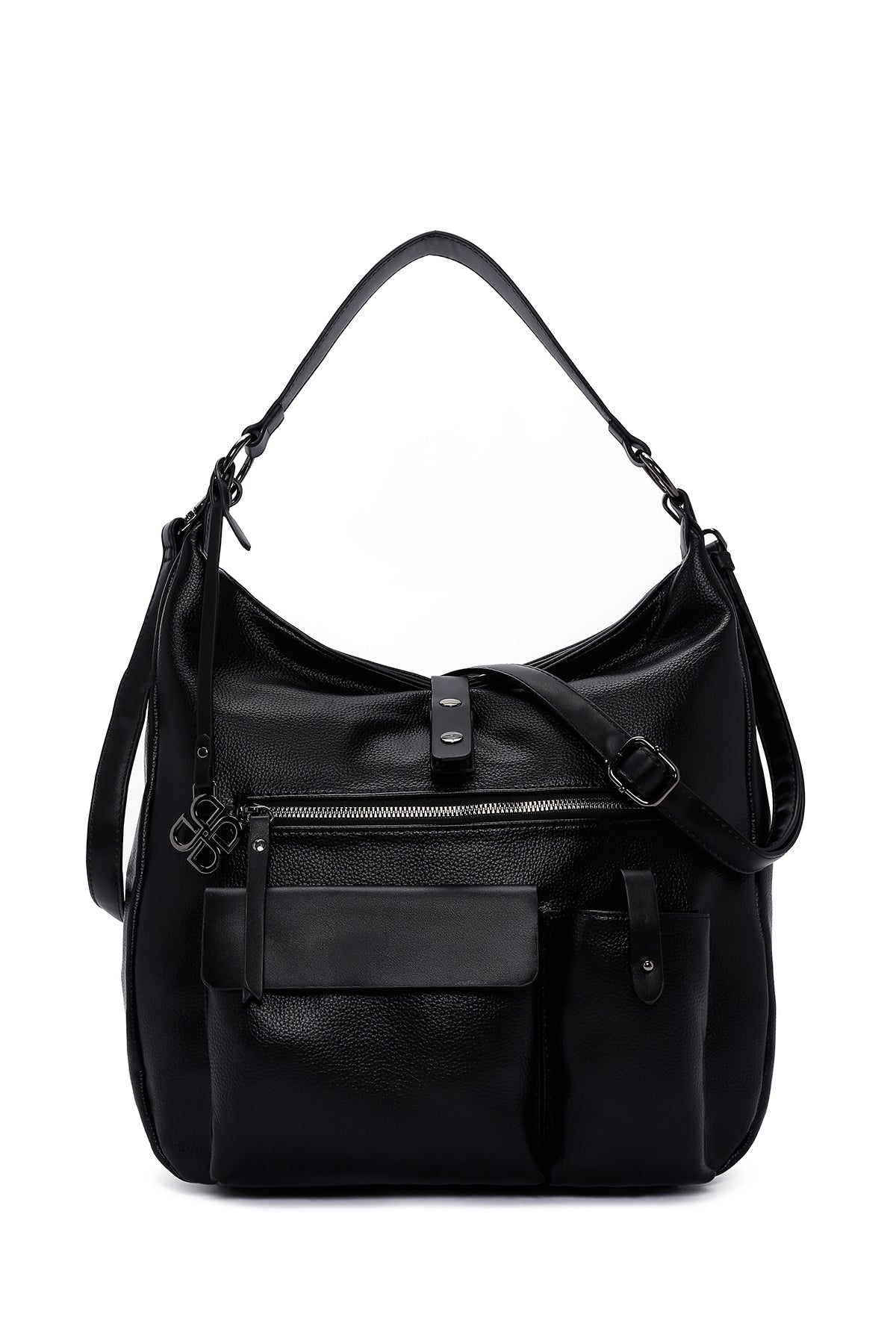 Women's Black Long Strap Shoulder Bag 24WBD2439FT | Derimod