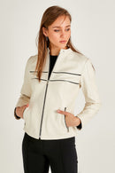 Iris Women's Leather Jacket | Derimod