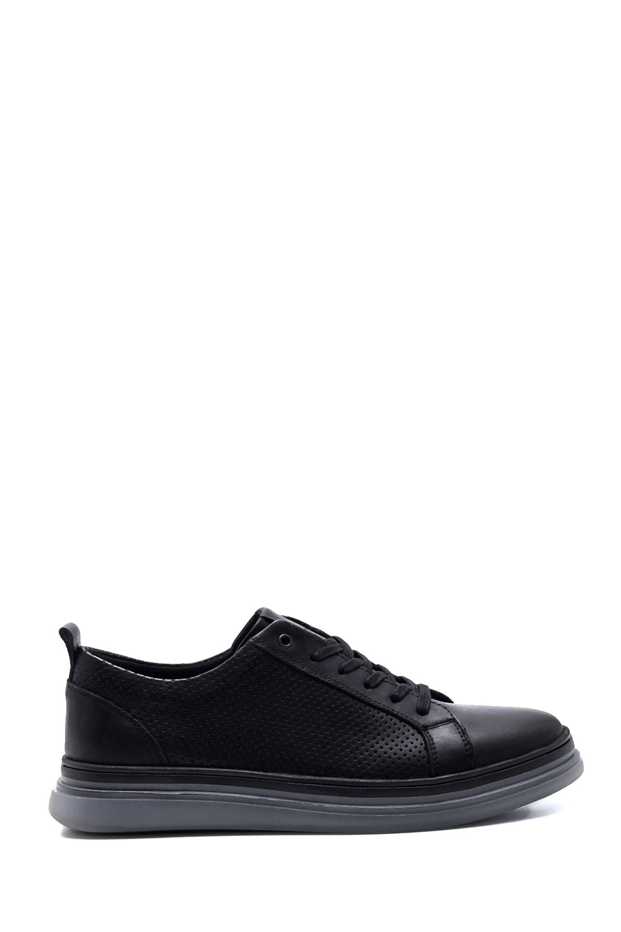 Men's Leather Perforated Sneaker 22SFD681318 | Derimod