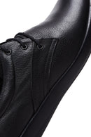 Men's Black Leather Casual Shoes | Derimod