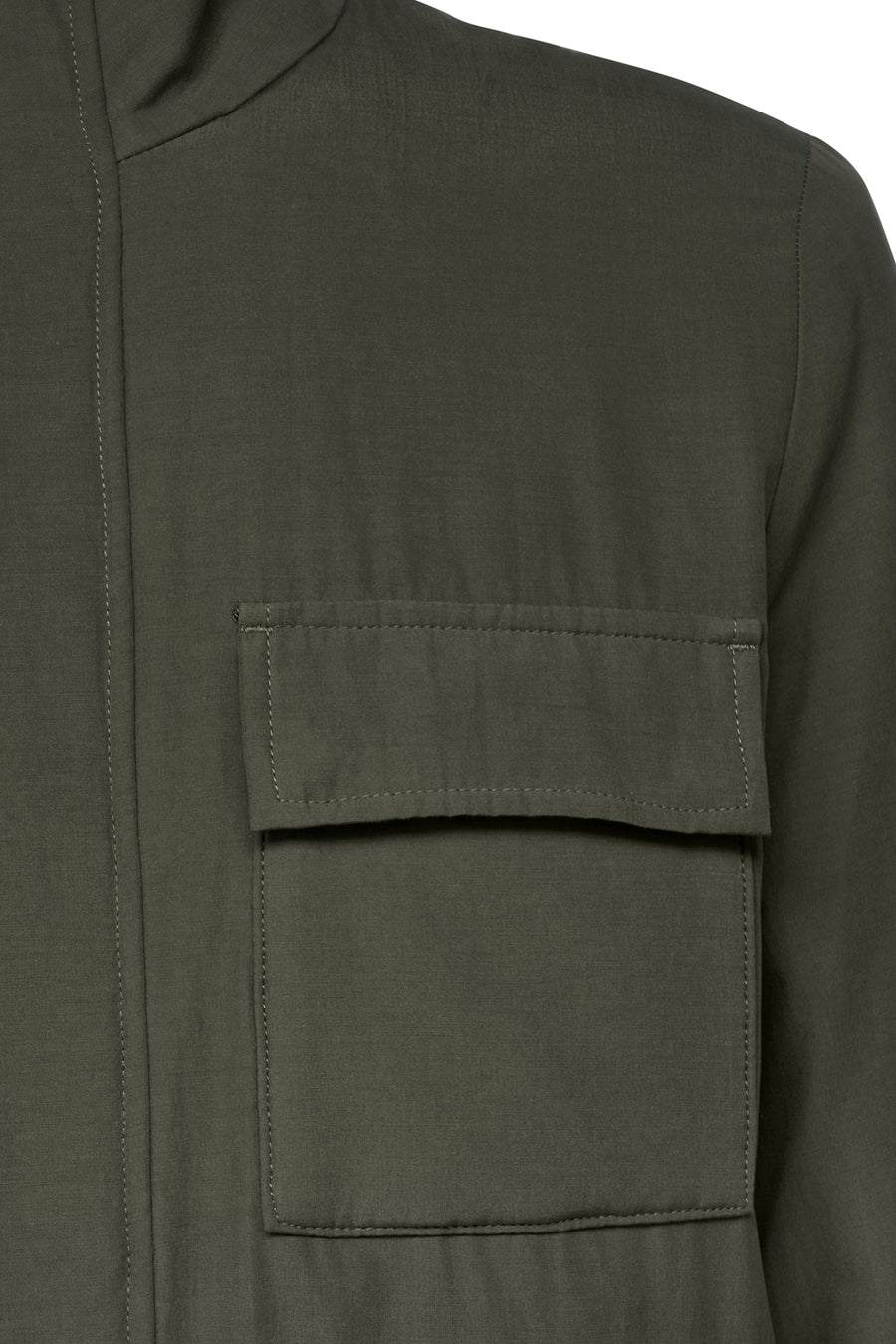 Geox Men's Green Rieti Zippered Jacket