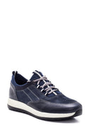 Erkek Deri Nubuk Sneaker | Derimod