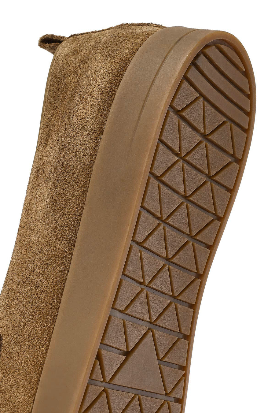 Women's Tan Suede Leather Loafer