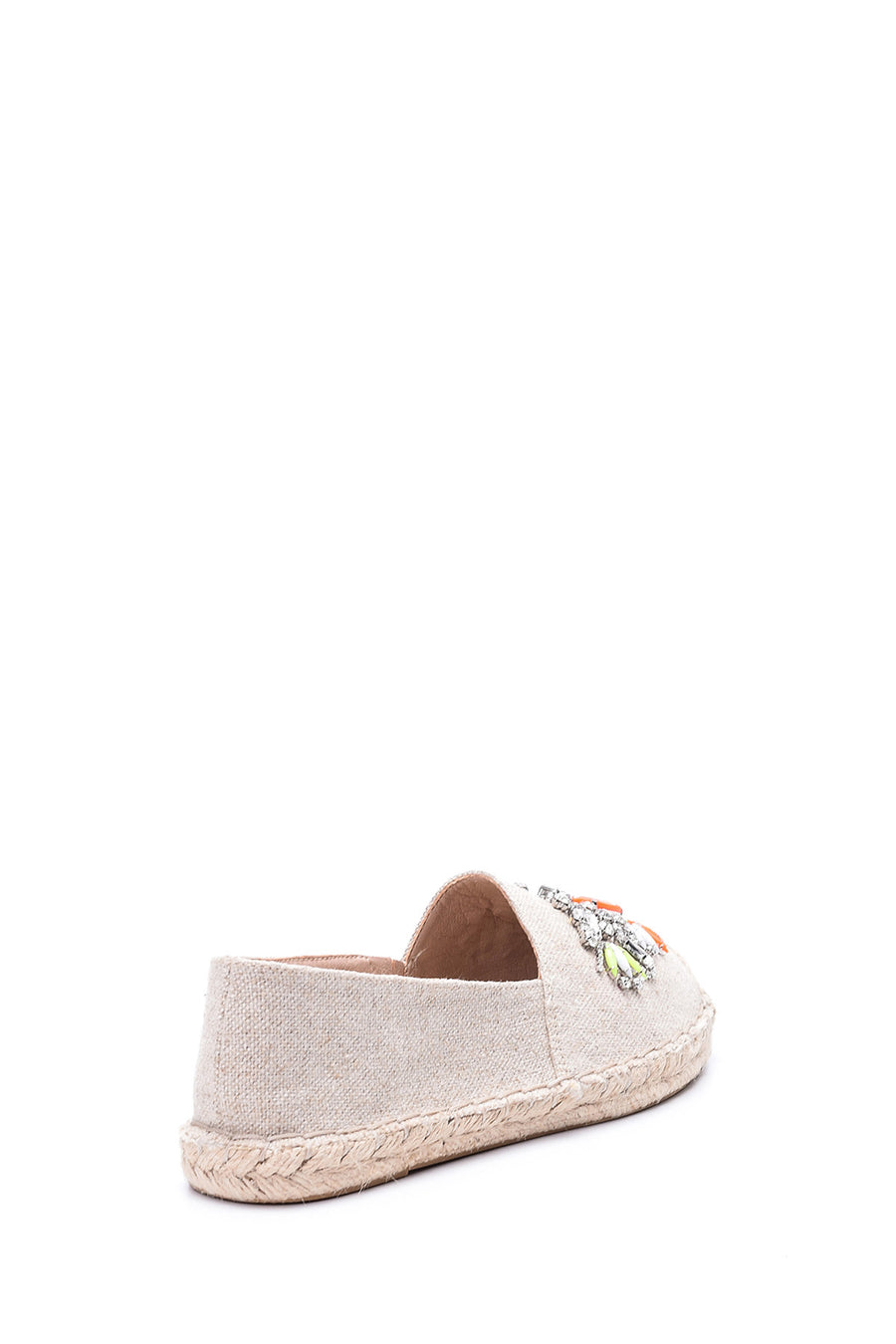 Kadın Taşlı Espadril Ayakkabı