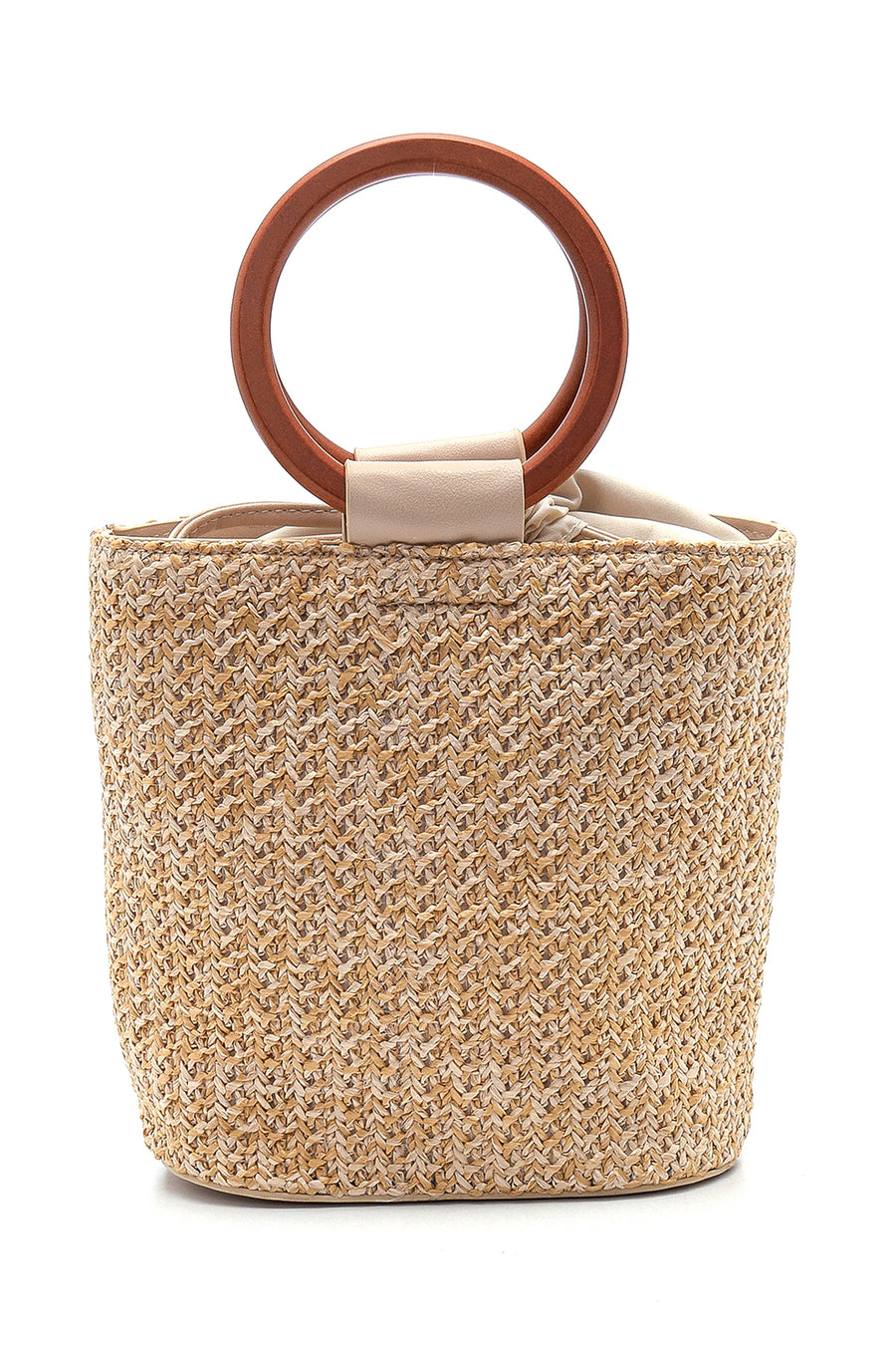 Women's Straw Handbag 21SBD2810M7 | Derimod