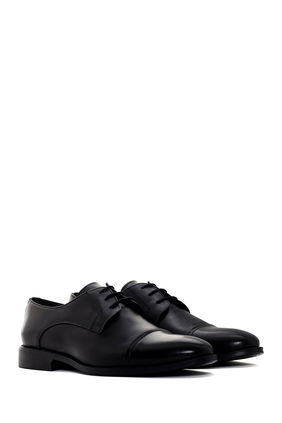 Men's Black Leather Classic Shoes