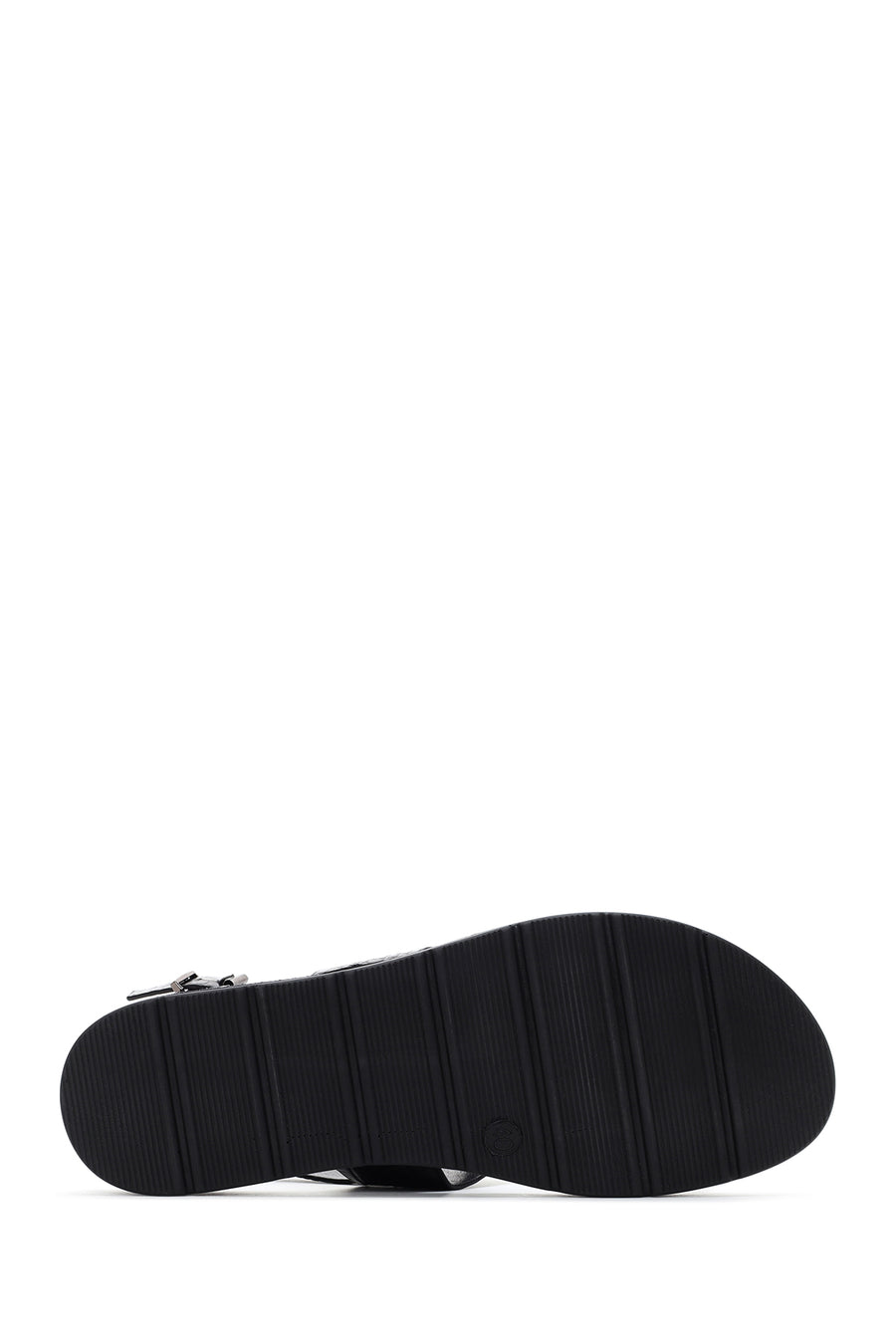 Women's Black Ankle Strap Sandals