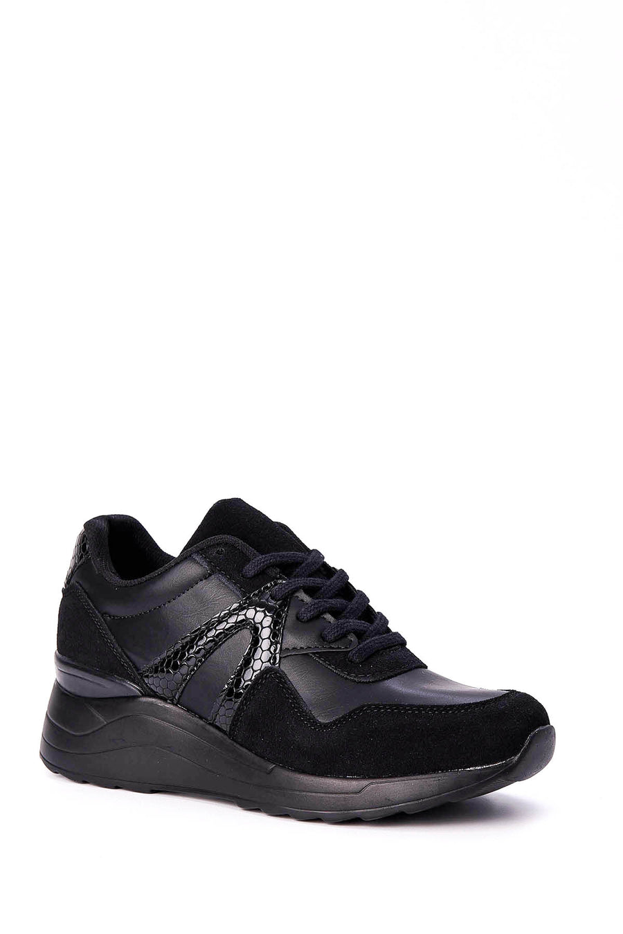 Kadın Kroko Detaylı Sneaker