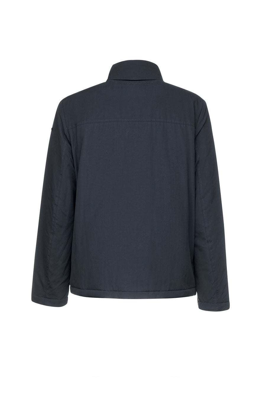 Geox Men's Navy Blue Rieti Zippered Jacket