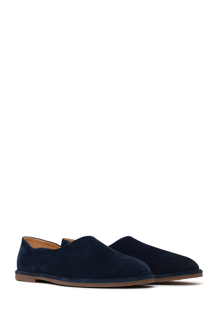 Male Navy Suede Loafer