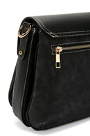 Women's Black Long Strap Crossbody Bag | Derimod