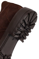 Male Brown Lace-up Suede Casual Shoes | Derimod