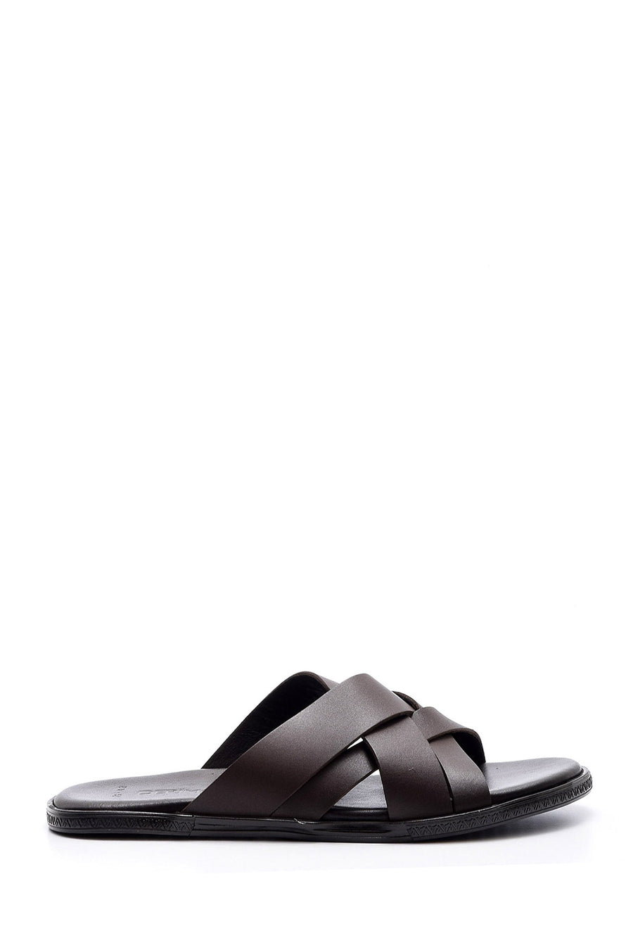 Men's Leather Slippers 19SFD320118 | Derimod
