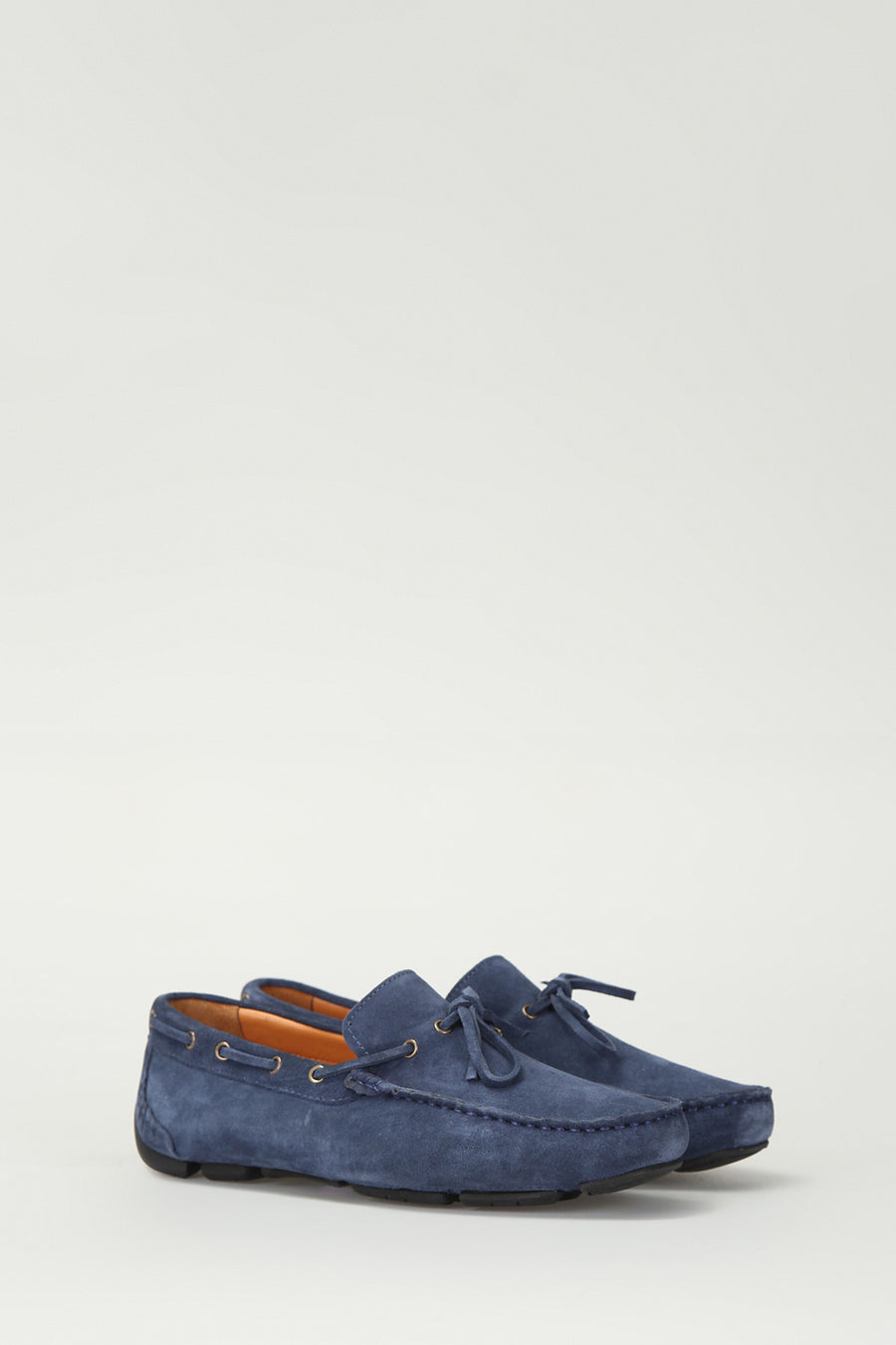 Suede Blue Men's Leather Loafer