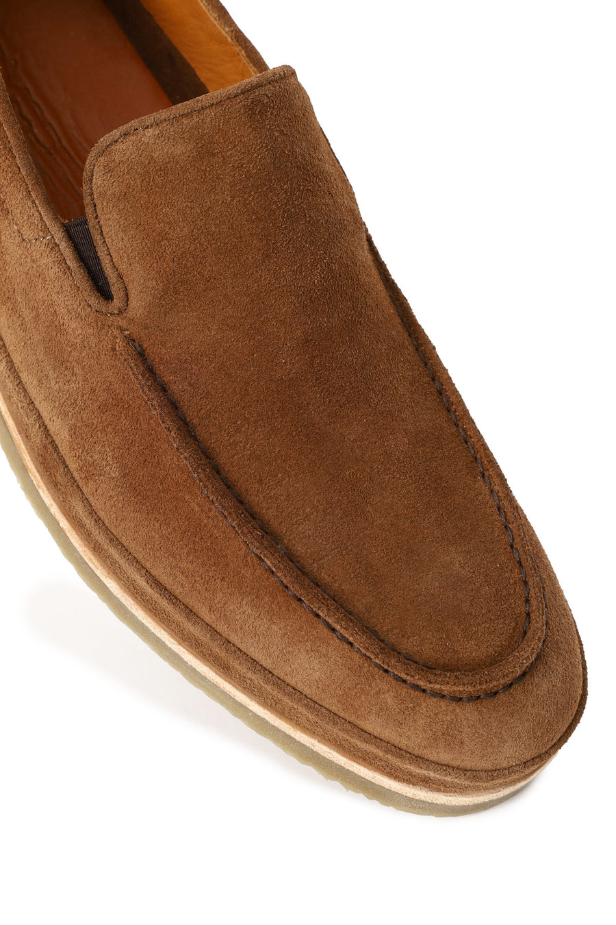 Male Tan Suede Casual Loafer