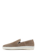 Men's Beige Leather Loafer | Derimod