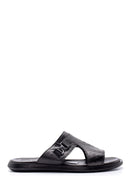 Men's Leather Slippers | Derimod