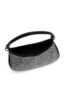 Women's Black Stone Shoulder Bag | Derimod