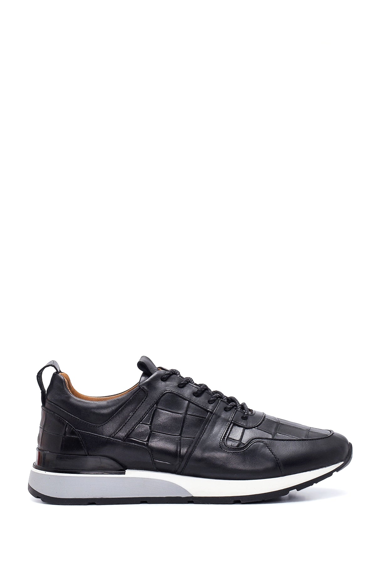 Erkek Deri Desenli Sneaker 22SFD610914 | Derimod