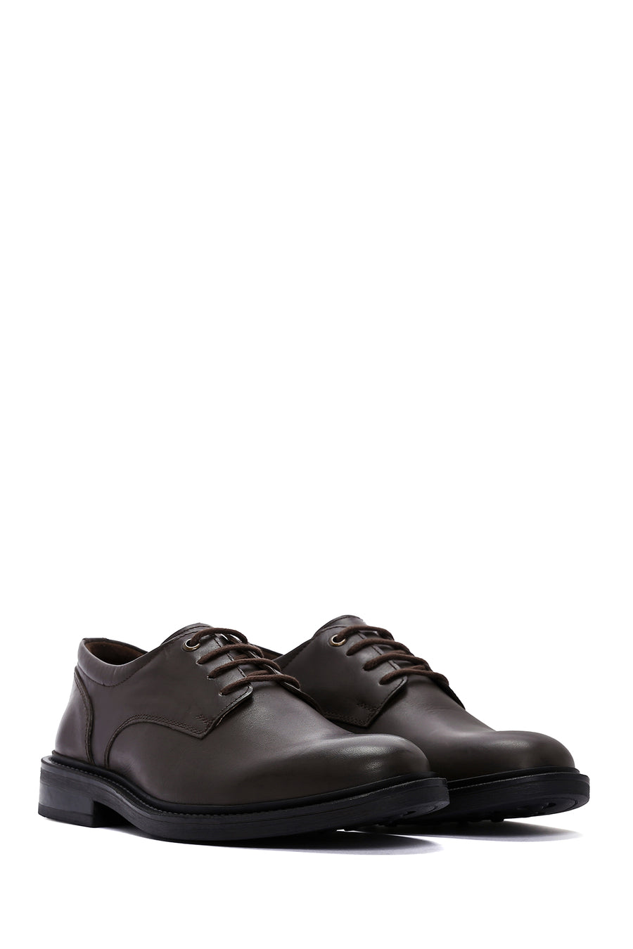 Men's Brown Leather Casual Shoes