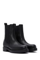 Women's Black Thick Soled Chelsea Boots | Derimod