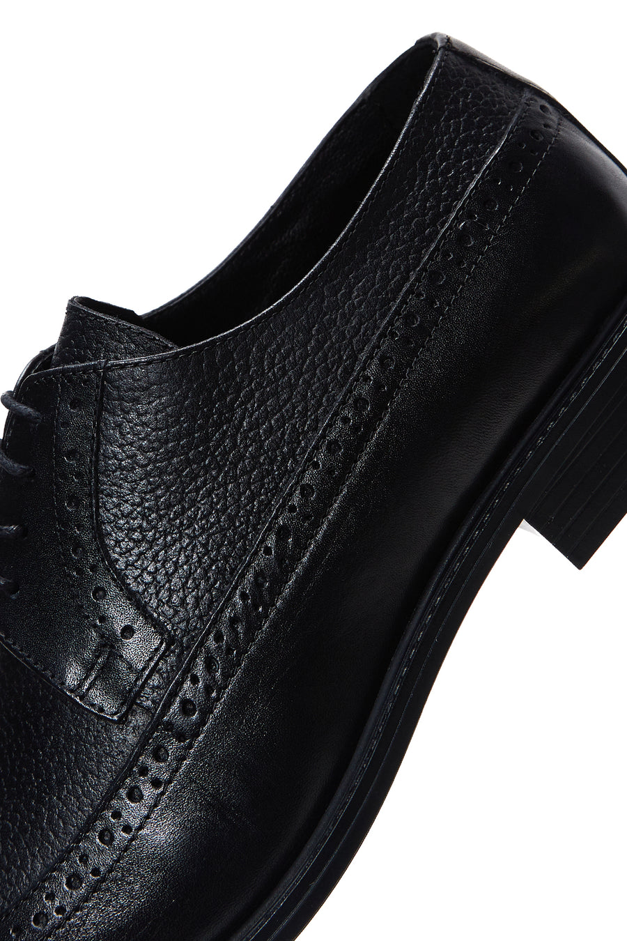 Men's Black Leather Classic Shoes