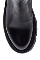 Kadın Deri Mat Fermuarlı Bot | Derimod