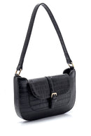 Women's Crocodile Detailed Shoulder Bag | Derimod