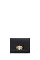 Women's Black Wallet | Derimod