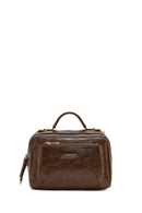 Woman Brown Long-Strap Crossbody Bag | Derimod
