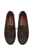 Men's Brown Leather Casual Loafer | Derimod