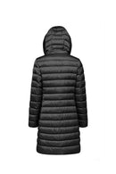 Geox Women's Black W Bettanie Hooded Long Coat | Derimod