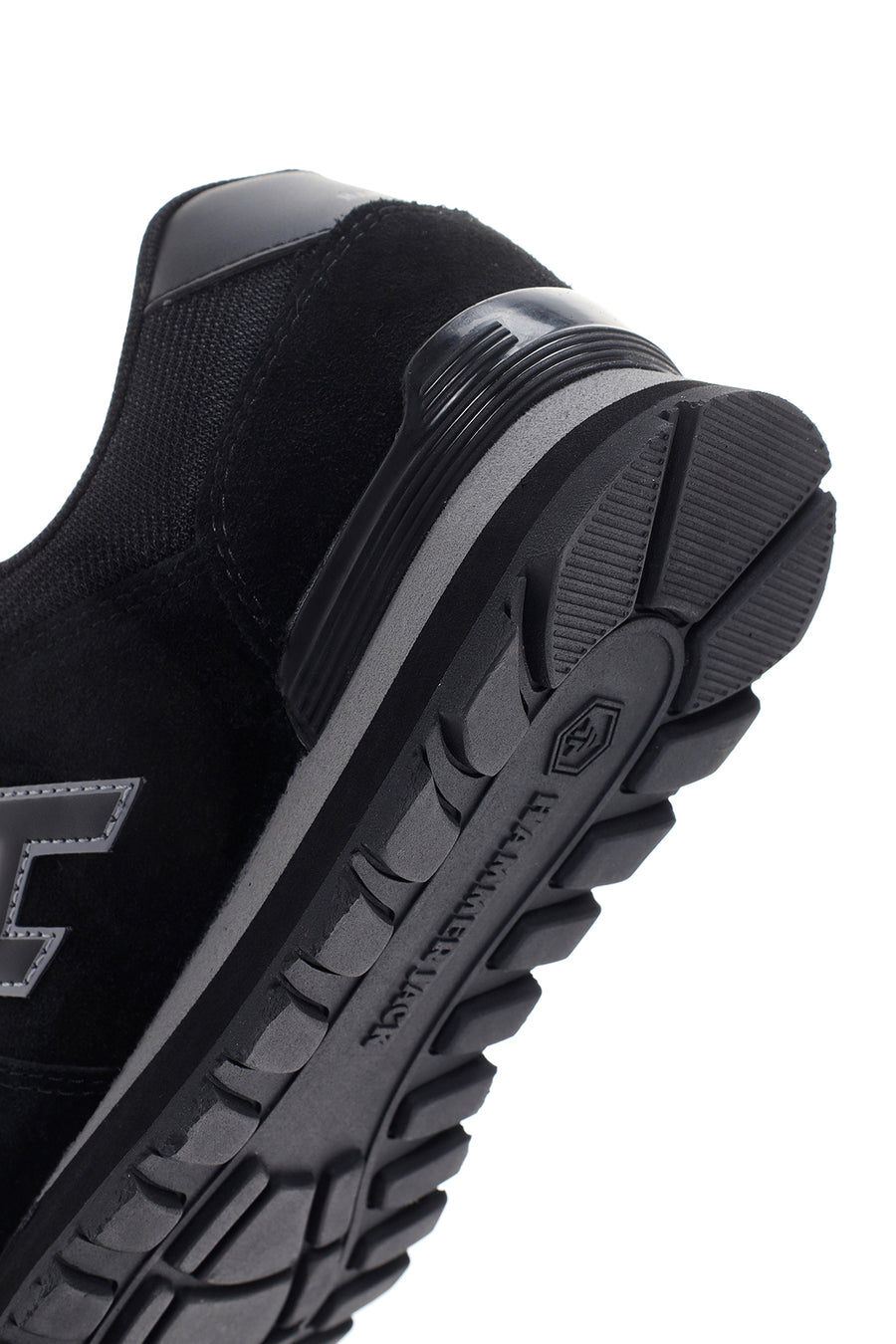 Hammer Jack Erkek Siyah-Füme Peru Süet Deri Sneaker