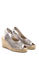 Women's Wedge Heeled Espadrille Shoes | Derimod