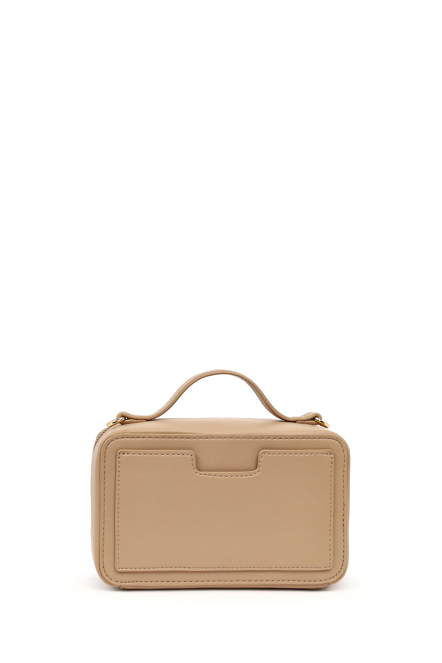 Women's Beige Long Strap Printed Shoulder Bag