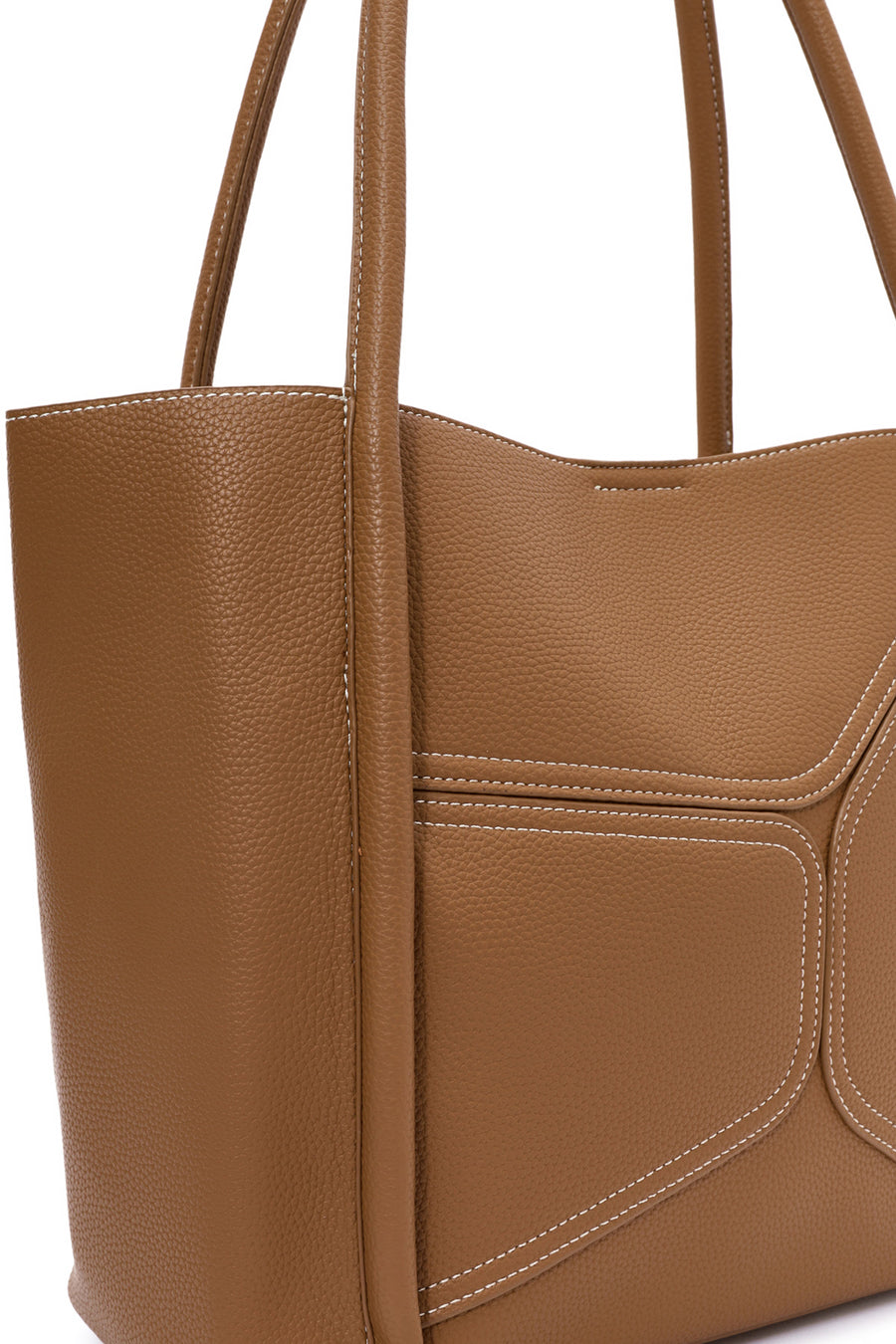 Women's Tan Patterned Shoulder Bag