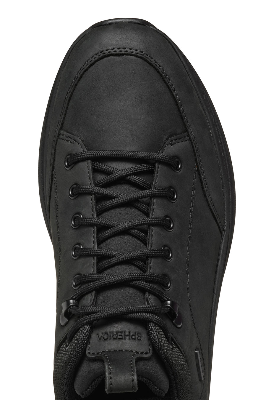 Geox Erkek Siyah Spherica Actif X2 Abx Bağcıklı Waterproof Deri Sneaker