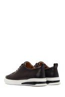 Men's Brown Lace-Up Leather Sneaker | Derimod