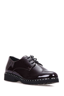 Women's Staple Detailed Patent Leather Shoes | Derimod