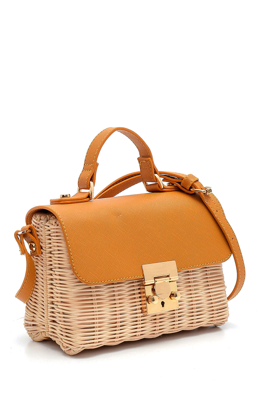 Women's Straw Shoulder Bag