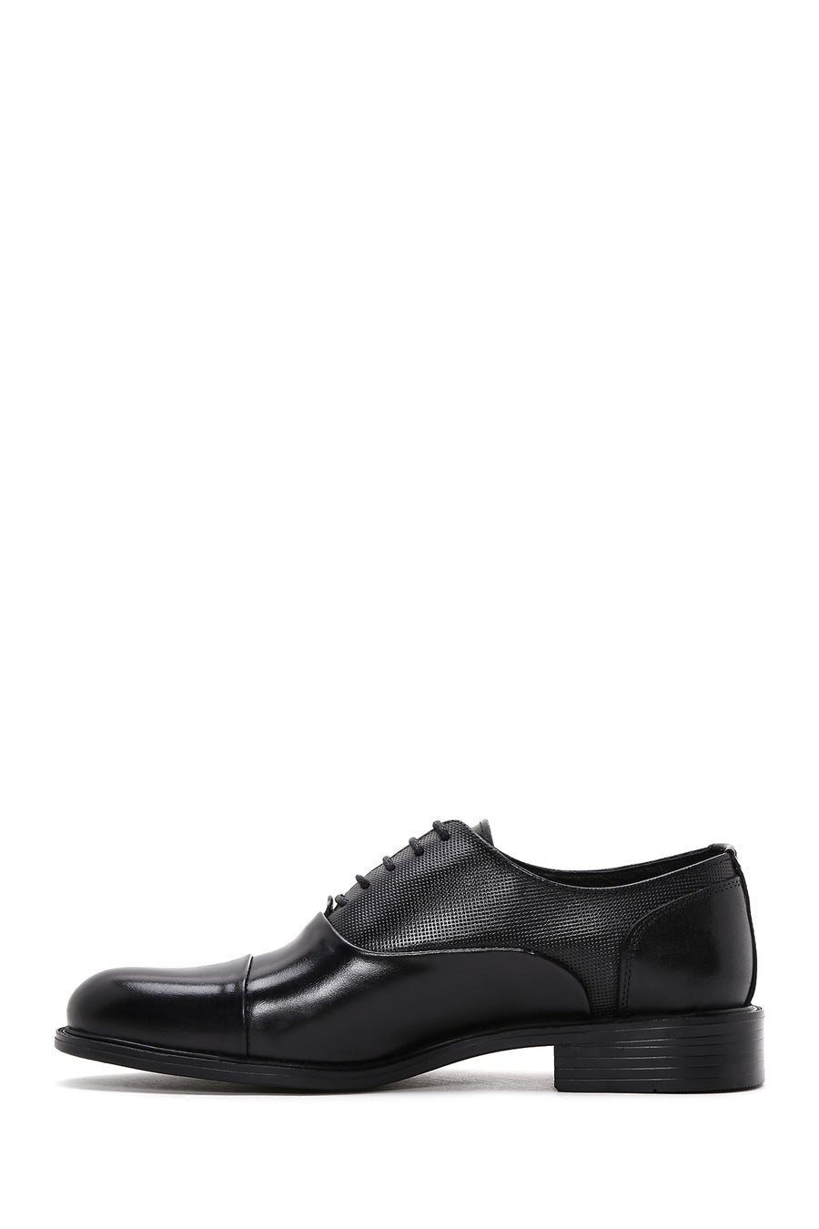 Men's Black Leather Classic Shoes