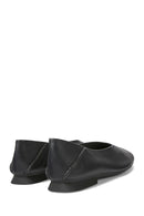 Camper Women's Black Casi Myra Leather Ballerinas | Derimod