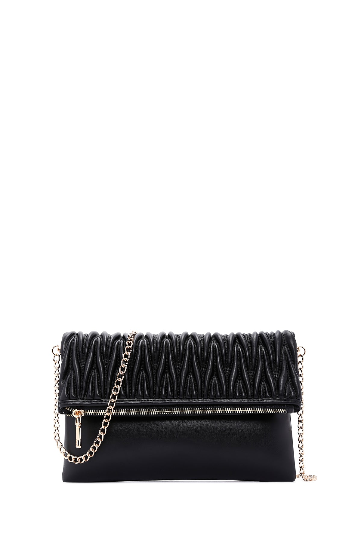 Women's Black Long Chain Strap Crossbody Bag 23WBD295114 | Derimod