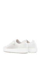 Women's Ecru Fabric Sneaker | Derimod