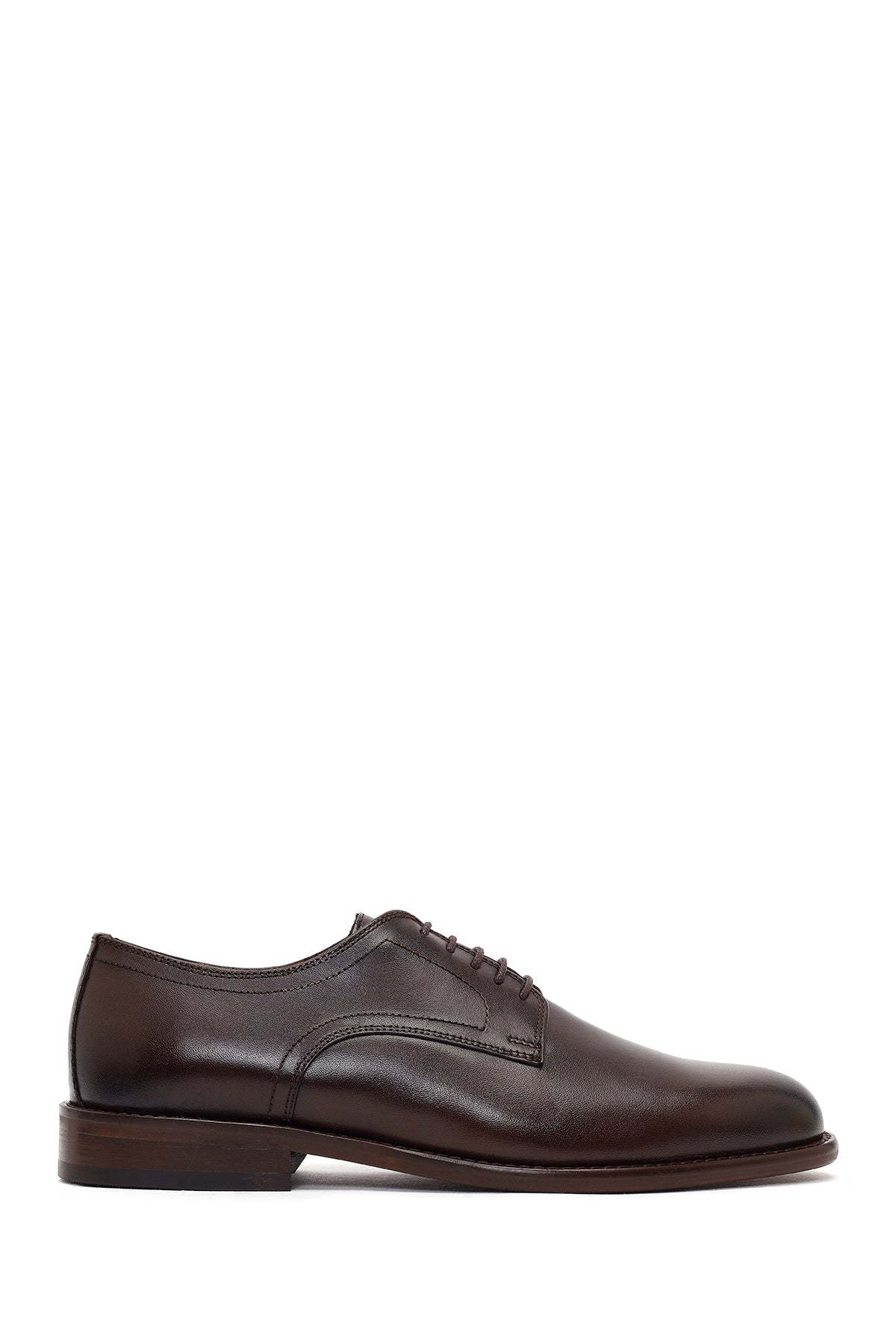 Men's Brown Laced Leather Classic Shoes 26SFD622018 | Derimod