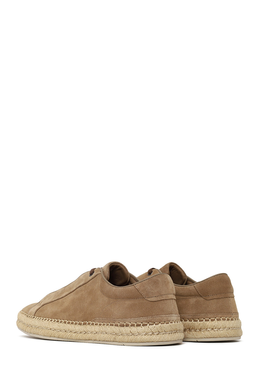 Male Beige Thick-Soled Suede Leather Sneaker
