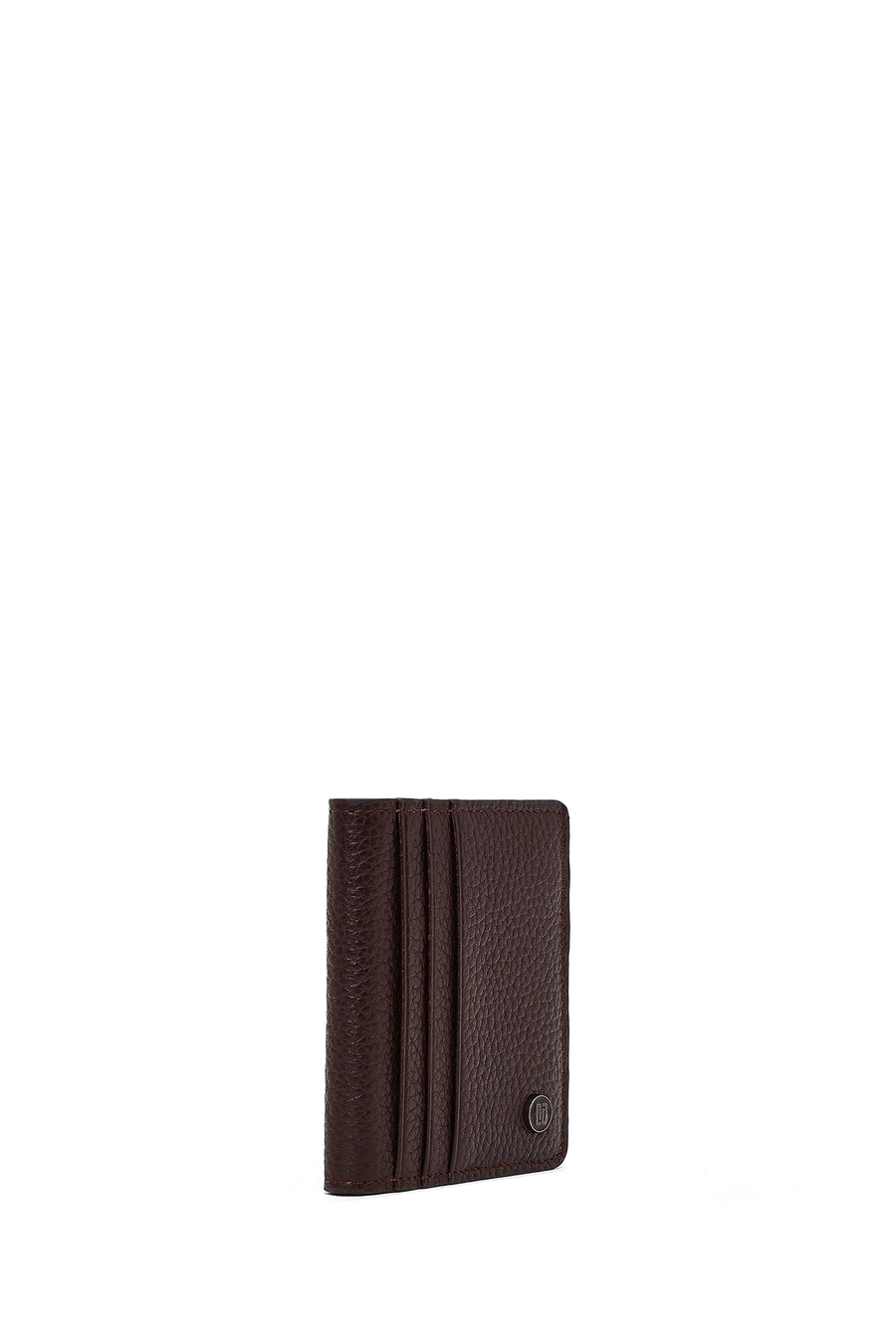 Men's Brown Leather Card Holder