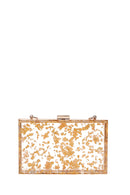 Women's Gold Portfolio Bag | Derimod